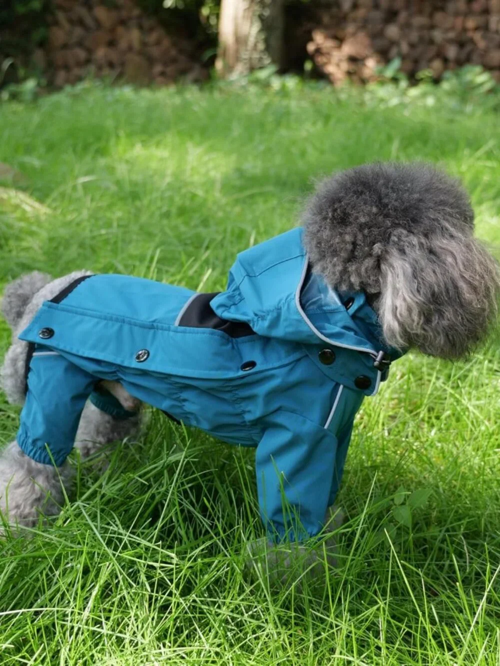 LOVELONGLONG Waterproof Dog Raincoat